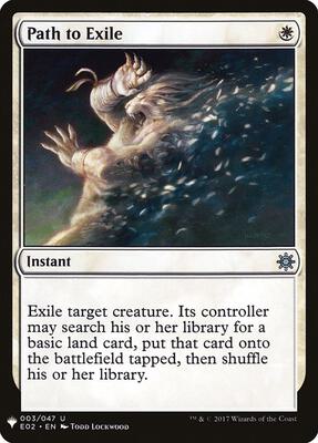 Path to Exile (E02) card from The List Reprints