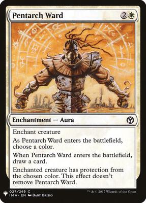 Pentarch Ward card from The List Reprints