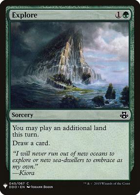 Explore (DDO) card from The List Reprints