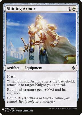 Shining Armor card from The List Reprints