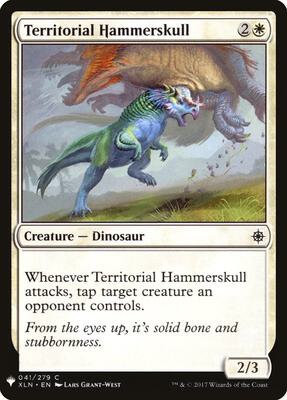 Territorial Hammerskull card from The List Reprints