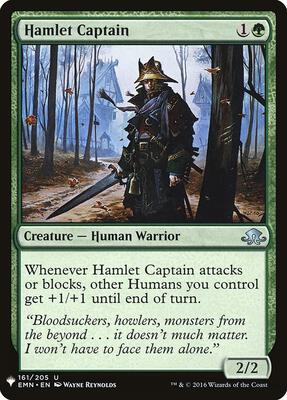 Hamlet Captain card from The List Reprints