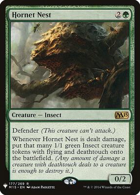 Hornet Nest card from The List Reprints