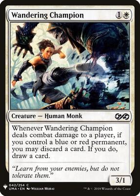 Wandering Champion card from The List Reprints