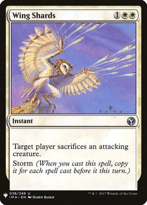 Wing Shards card from The List Reprints