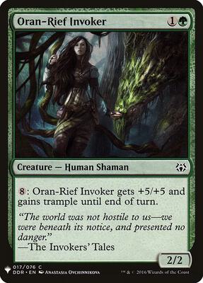 Oran-Rief Invoker card from The List Reprints