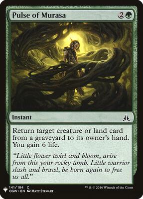 Pulse of Murasa card from The List Reprints
