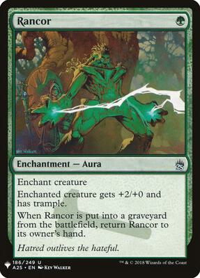 Rancor card from The List Reprints
