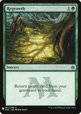 Regrowth card from The List Reprints