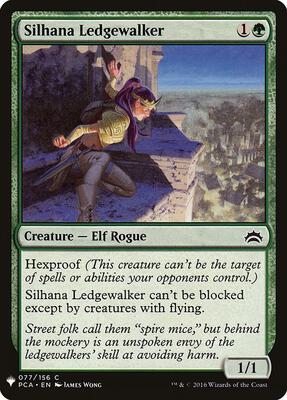 Silhana Ledgewalker card from The List Reprints