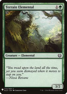 Terrain Elemental card from The List Reprints