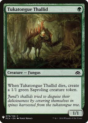 Tukatongue Thallid card from The List Reprints