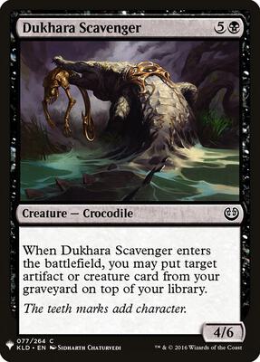 Dukhara Scavenger card from The List Reprints