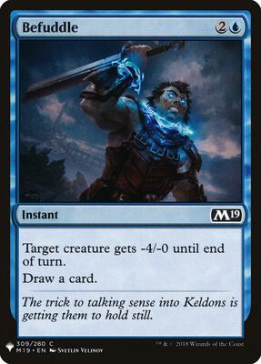 Befuddle card from The List Reprints