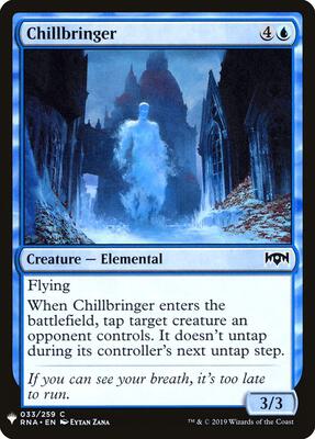 Chillbringer card from The List Reprints