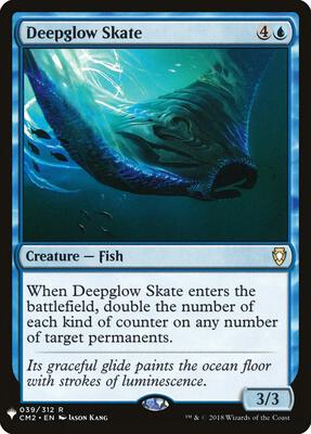 Deepglow Skate card from The List Reprints