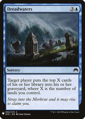 Dreadwaters card from The List Reprints