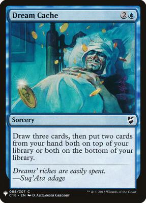 Dream Cache card from The List Reprints