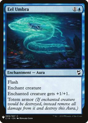 Eel Umbra card from The List Reprints