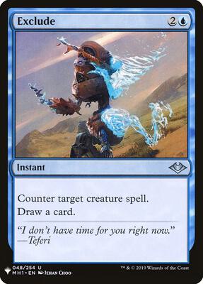 Exclude card from The List Reprints