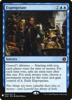 Expropriate card from The List Reprints
