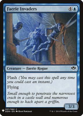 Faerie Invaders card from The List Reprints