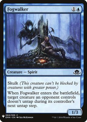 Fogwalker card from The List Reprints