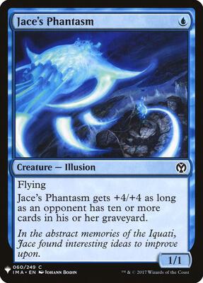 Jace's Phantasm card from The List Reprints