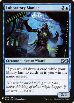 Laboratory Maniac (UMA) card from The List Reprints