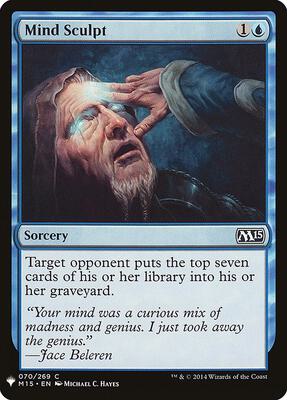 Mind Sculpt card from The List Reprints