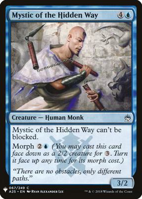 Mystic of the Hidden Way card from The List Reprints