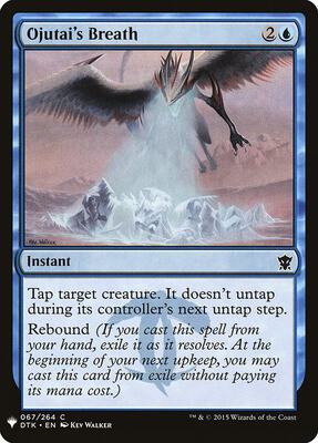 Ojutai's Breath card from The List Reprints