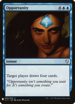 Opportunity (C17) card from The List Reprints