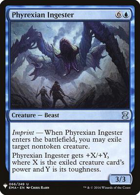 Phyrexian Ingester card from The List Reprints