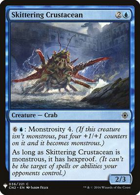 Skittering Crustacean card from The List Reprints