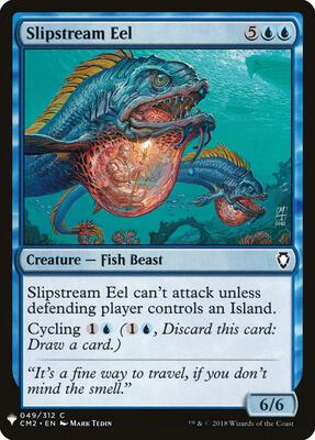 Slipstream Eel card from The List Reprints