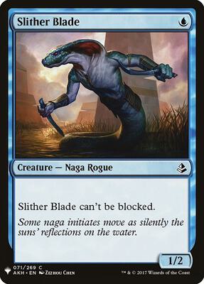 Slither Blade card from The List Reprints