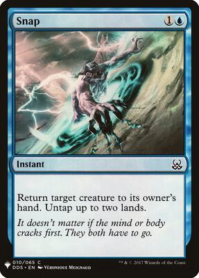 Snap (DDS) card from The List Reprints