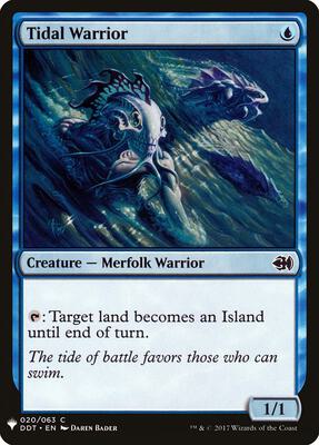 Tidal Warrior card from The List Reprints