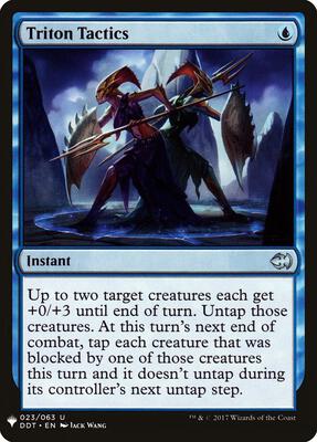 Triton Tactics card from The List Reprints