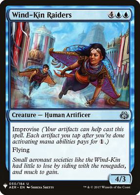Wind-Kin Raiders card from The List Reprints