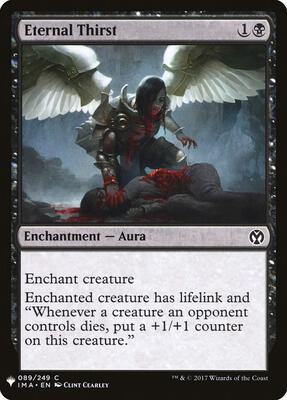 Eternal Thirst card from The List Reprints