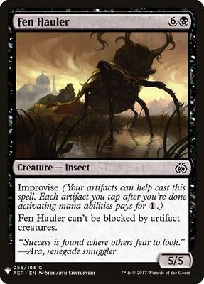 Fen Hauler card from The List Reprints