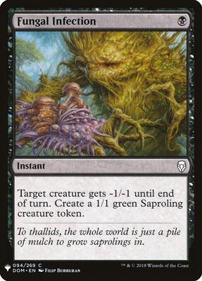 Fungal Infection card from The List Reprints