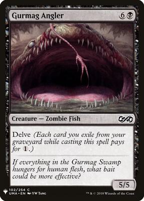 Gurmag Angler card from The List Reprints