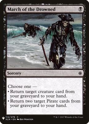 March of the Drowned card from The List Reprints