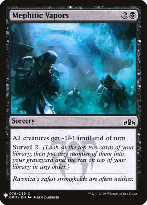 Mephitic Vapors card from The List Reprints