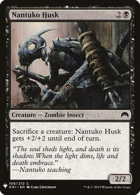 Nantuko Husk card from The List Reprints