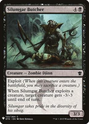 Silumgar Butcher card from The List Reprints