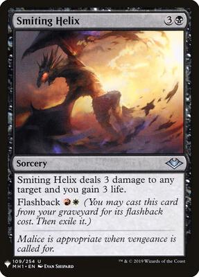 Smiting Helix card from The List Reprints